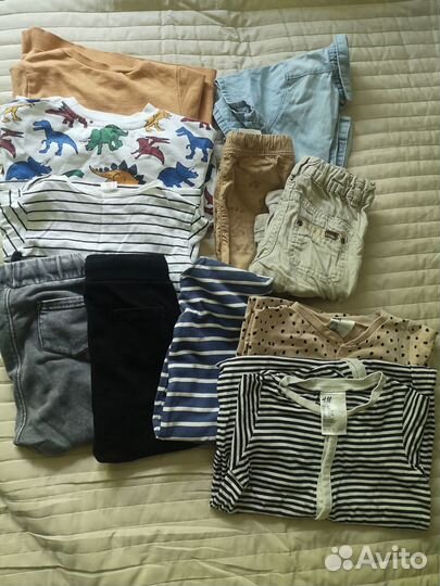 Пакет вещей на мальчика H&M, 86