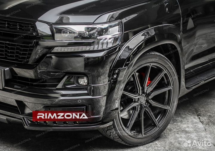 Кованые диски R22 на Крузак 200