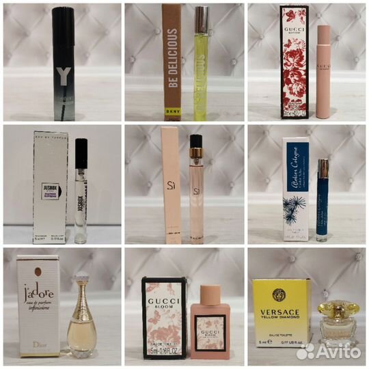 Armani,Dkny,Jusbox,Estee Lauder,Dior,Versace