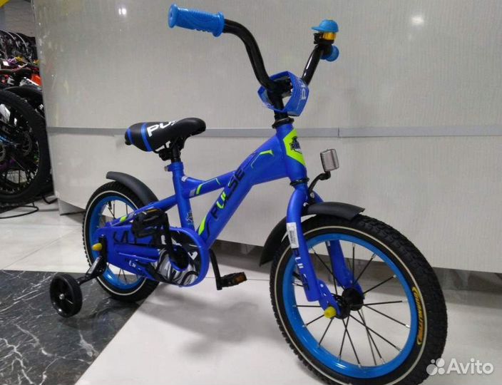 Детский четырехколесный велосипед 14