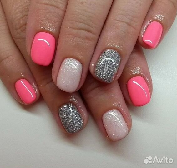 Маникюр гель лак педикюр наращивание на дому