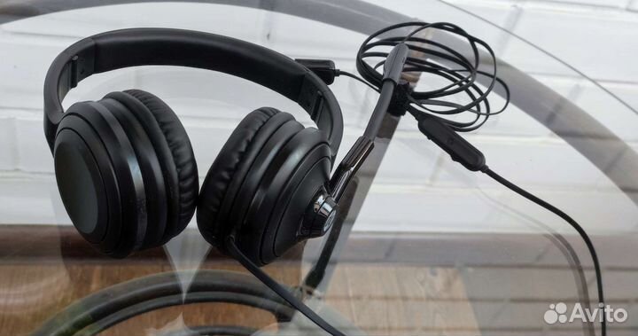 Наушники с микрофоном для пк HP USB Headset 500