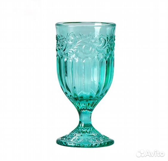 Бокалы кубки из гранённого стекла