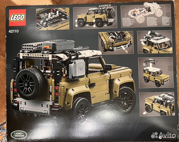 Lego Technic 42110 land rover defender оригинал