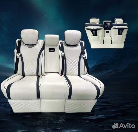 Комфортное сидение диван Mercedes V-class W447