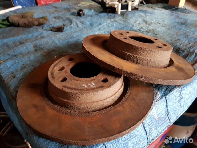 Диски тормозные передние Логан 1