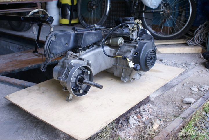 Двигатель на скутер QMB 139, 80 кубиков