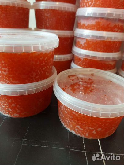 Красная икра горбуши