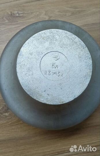 Котелок алюминиевый СССР 6литров