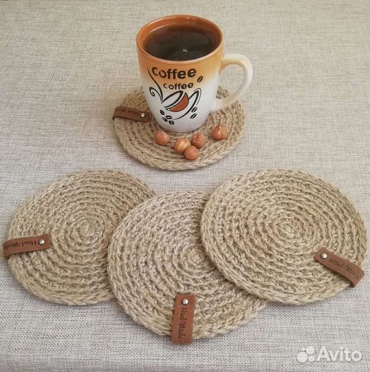 Салфетки из джута
