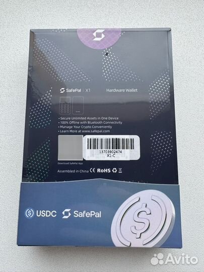 Криптокошелёк SafePal X1 с Bluetooth 5.0