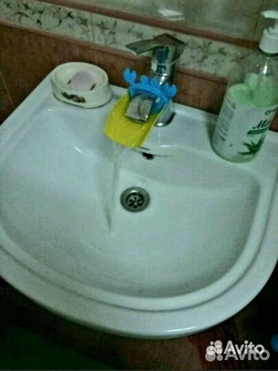 Весёлый крабик (адаптер на кран)