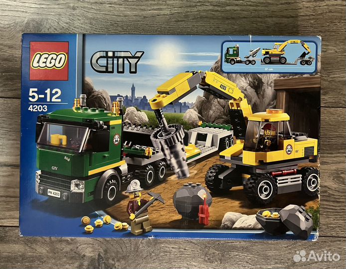 Коллекционные Lego city 4204, 4203 новые