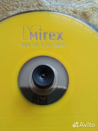 Новые чистые DVD Mirex