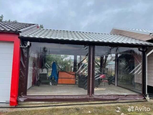 Мягкие окна для навесов, гаражей, беседок, террас