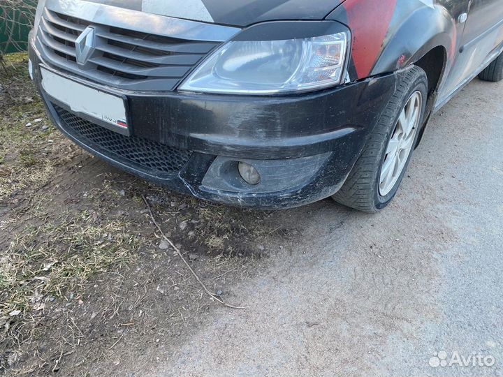 Передний бампер рено логан рестайлинг