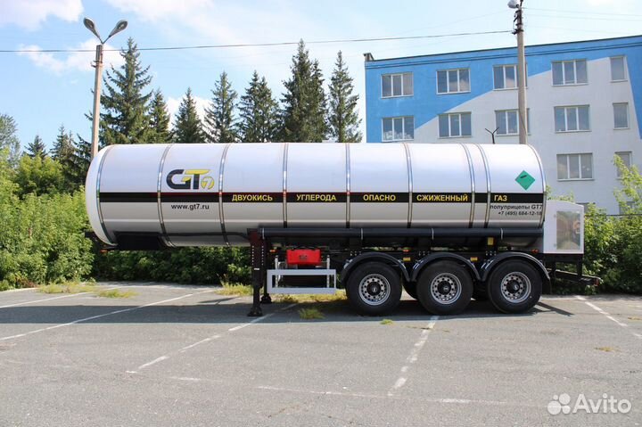 Полуприцеп газовоз GT7 ППЦТУ-24, 2024