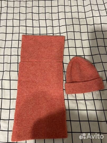 Набор шапка шарф женский