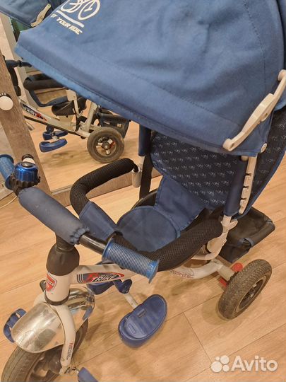 Детский велосипед с ручкой бу