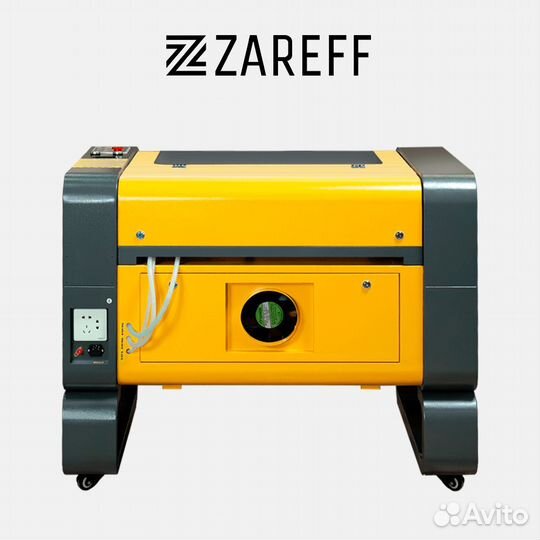 Лазерный станок Zareff Plus 600х400мм 60x40 80W