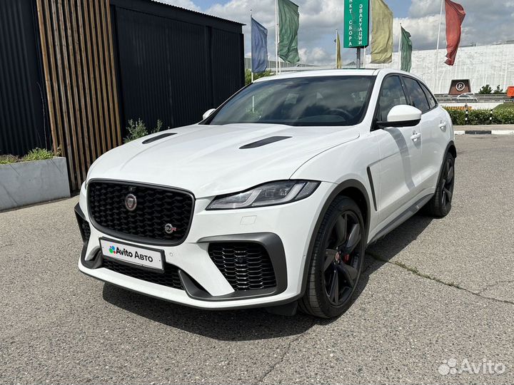 Jaguar F-Pace 5.0 AT, 2021, 10 000 км