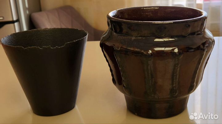 Горшок керамический СССР