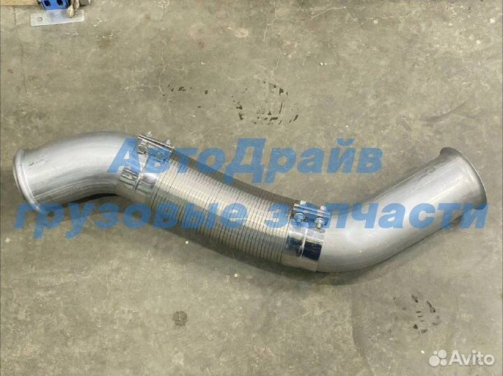 Труба глушителя DAF 95XF с гофрой