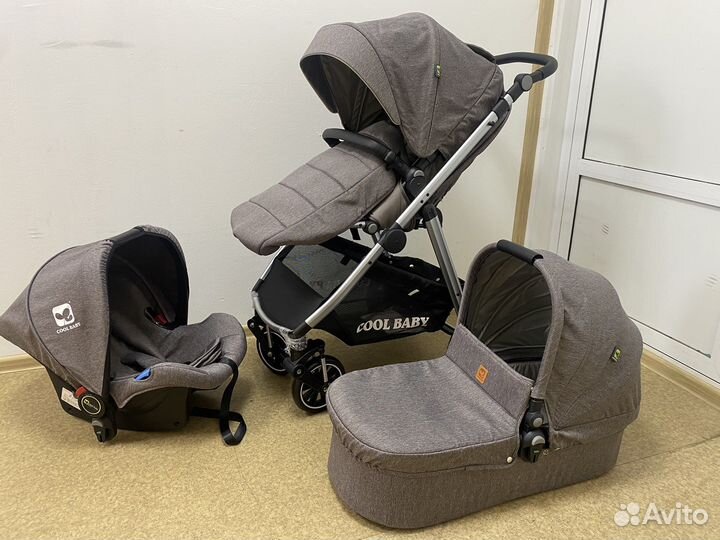 Новая модульная коляска 3в1 в наличии