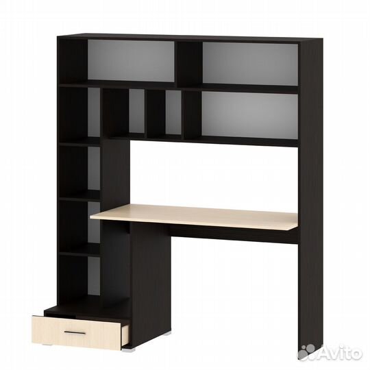 Стол письменно-компьютерный со шкафом и полками