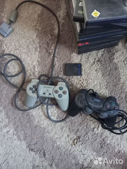 Продаю игровые диски playstation 2, джойстик