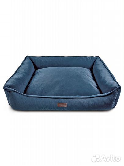 Диван Freep Pufa 120*90см д/жив темно-синий велюр