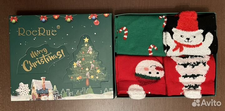 Носки женские 4 шт в подарочной упаковке