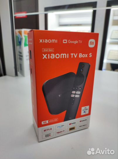 Тв-приставка Xiaomi Mi Box S (ц104)