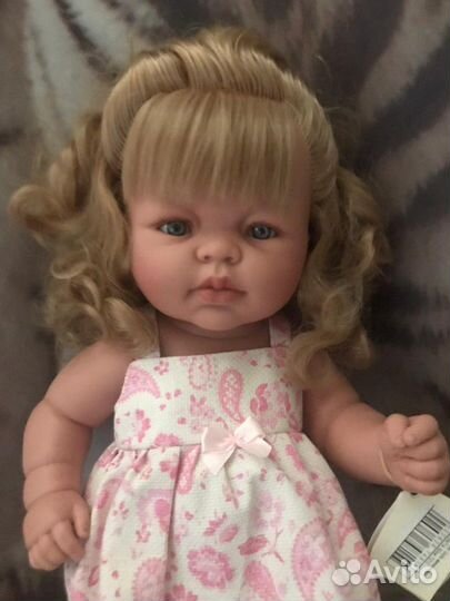 Кукла Испания пахнет ванилькой полный винил 50см
