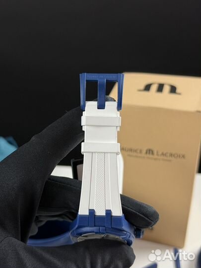 Часы Maurice Lacroix Aikon Tide Blue&White