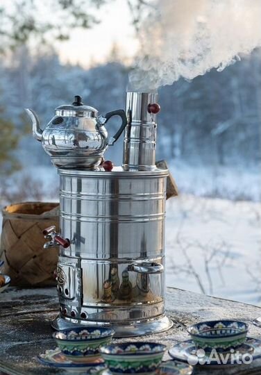 Самовар Турецкий жаровой 5л