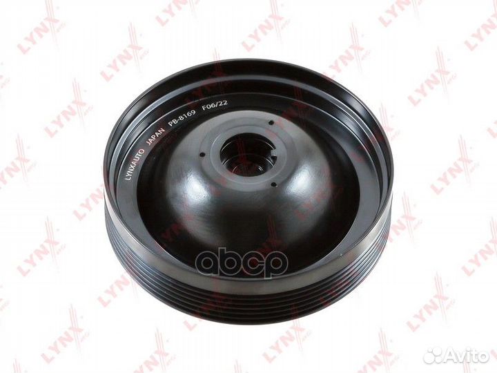 Шкив ременной коленчатого вала PB8169 lynxauto