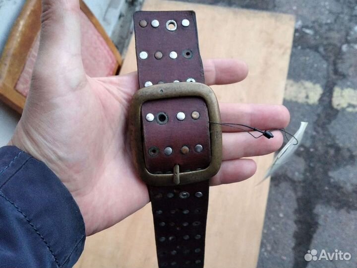 Женский кожаный ремень