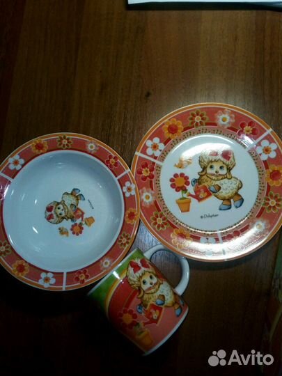 Детская посуда(набор)