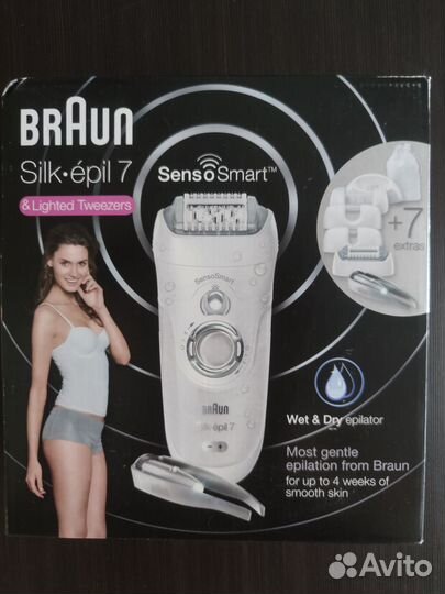 Эпилятор braun silk epil 7