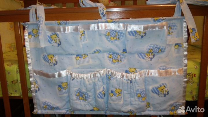 Новый карман на детскую кроватку