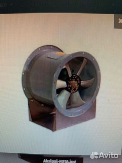Вентилятор аксипал ftda-071-6-27 У2, IP54