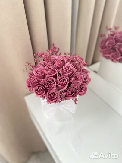 Мыльный цветы, букет