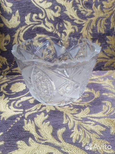 Вазы хрустальные СССР