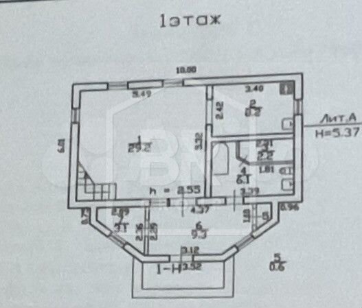Дом 159,6 м² на участке 6,3 сот.