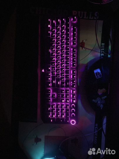 Клавиатура razer blackwidow Elite Yellow switch