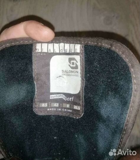 Сноубордические ботинки Salomon 42