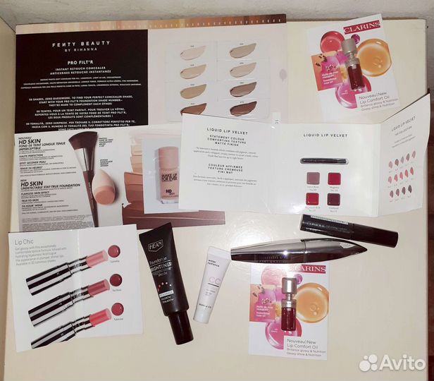 Пробники декоративной косметики