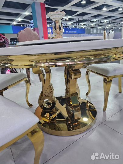 Стол обеденный круглый