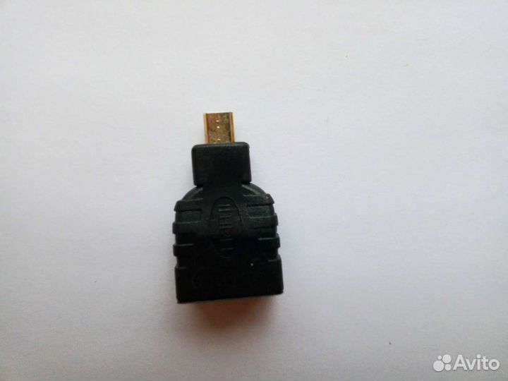 Переходник micro mini hdmi-hdmi тройник